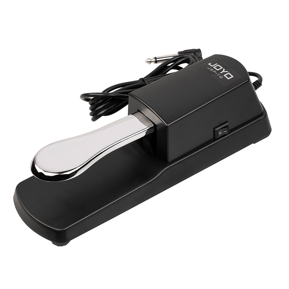 Piano Sustain Pedal - JOYO JSP-10 サスティンペダル 6.35mm 1/4インチプラグ 極性切替スイッチ付き