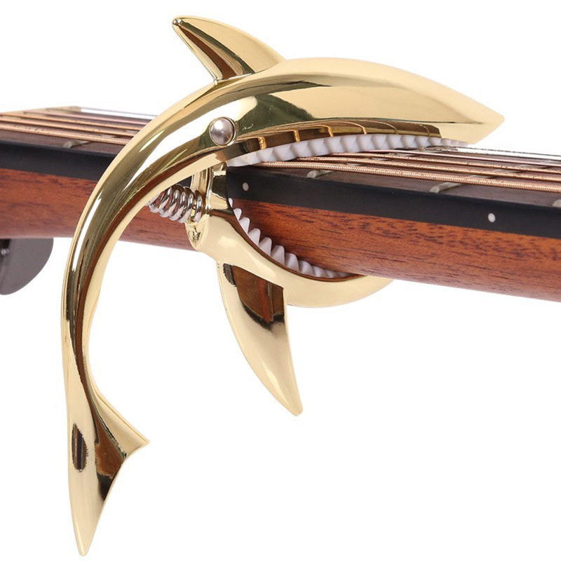 Guitar Capo Clip - 亜鉛合金-エレキギター,capo,トランスファークリップ,メタル,コード,楽器,ギター,ウクレレ,ベース用アクセサリー