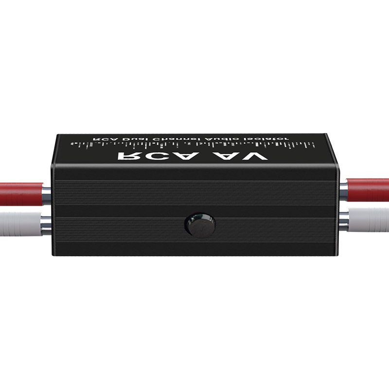 Audio To Music - ポータブル 2 チャンネル RCA グランドループアイソレータープロフェッショナルハムエリミネーターオーディオ信号アイソレーターノイズフィルターミュージカルアクセサリー