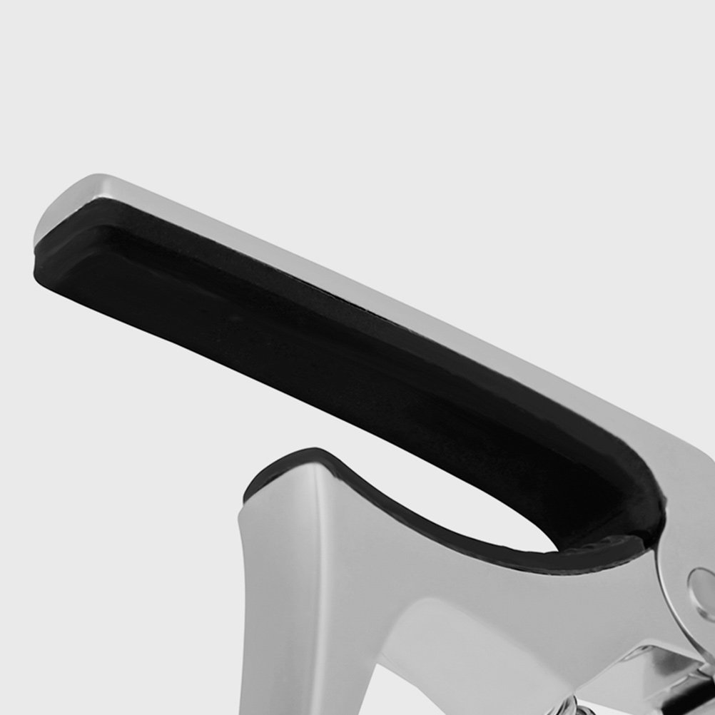 Guitar Capo Clip - ギターカポ メタル製 頑丈なチューニングクリップ ユニバーサル 多機能 アコースティックギター、エレキギター、クラシックギター、ウクレレ用