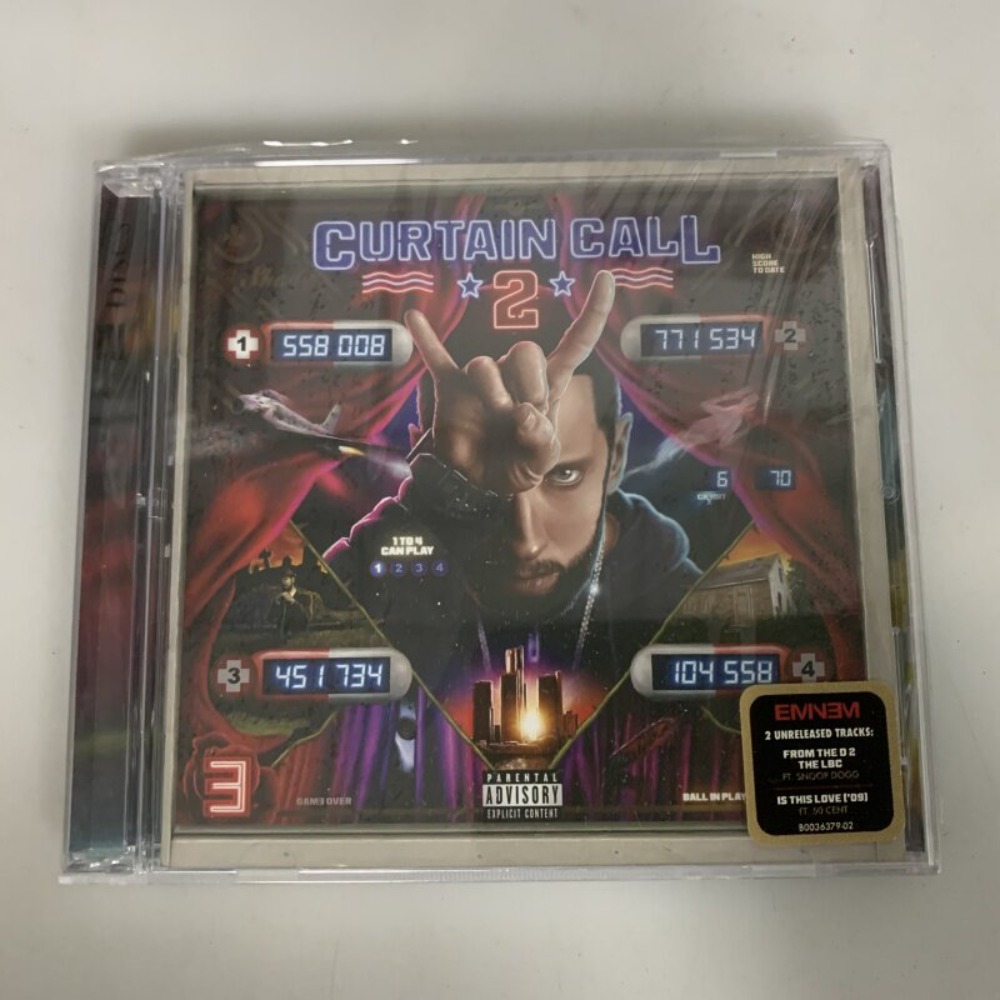 Audio Music Hip Hop - CD「カーテンコール2」エミネム ヒップホップ ポップミュージック コレクター向けディスク 実物オーディオアルバム 音楽ファンへのギフト