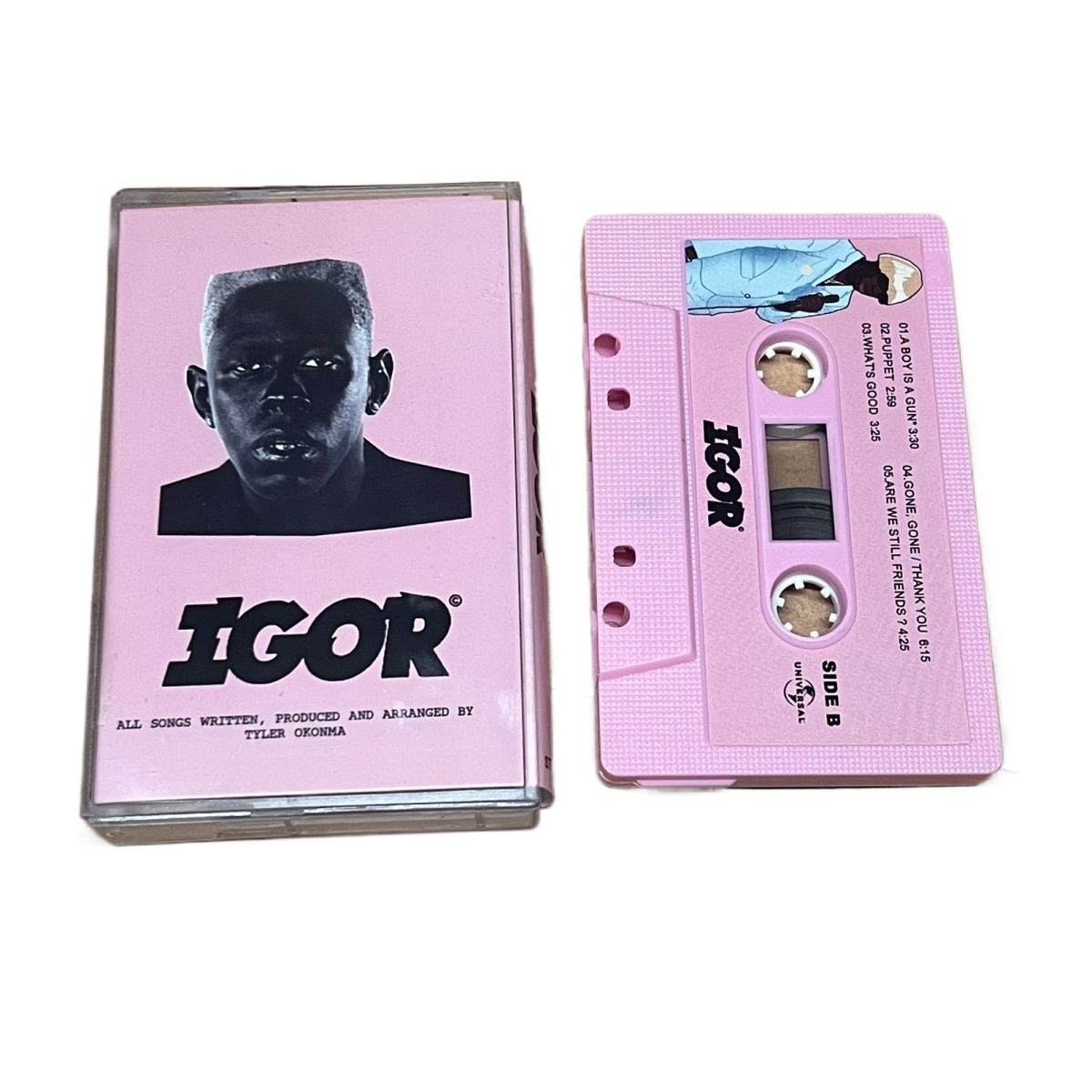 Audio Music Hip Hop - ツートンピンクのカセットテープ ヒップホップ ラップミュージック レトロ ヴィンテージ オーディオテープ