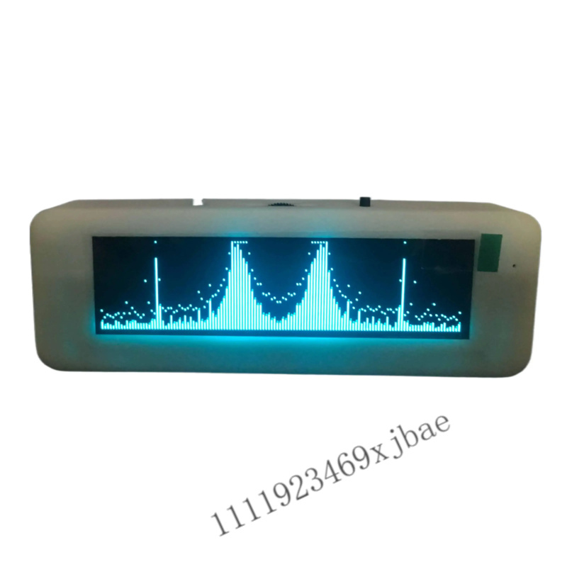 Audio Music Car - 3.12インチ OLED ミュージックスペクトラムアナライザー カーオーディオ VUメーター 音声コントロール