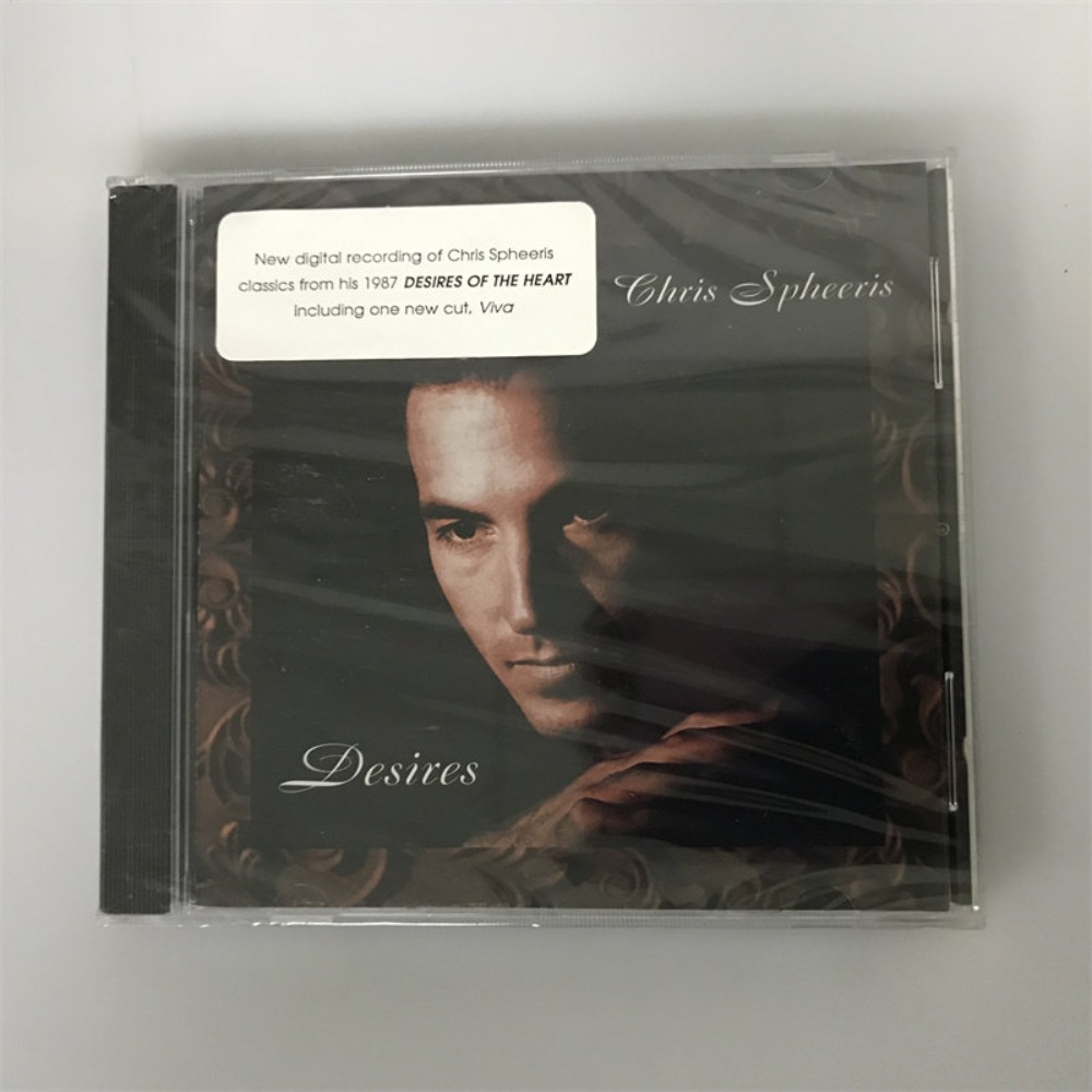 Audio To Music - CD「Desires」クリス・スフィーリス ミュージックディスク コレクター向け物理オーディオアルバム 音楽ファンへのギフト リマスター版物理音楽CD