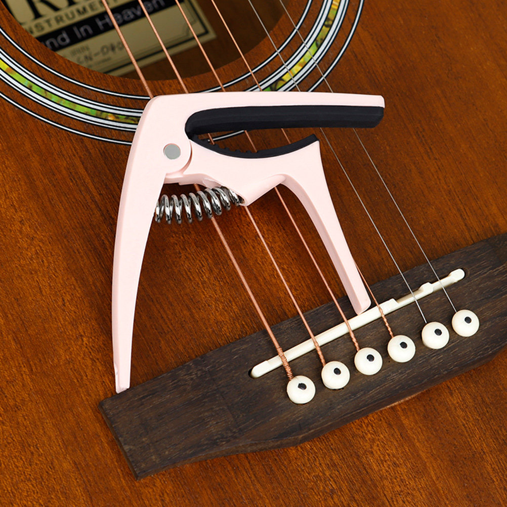 ギターカポ ユニバーサルチューナークリップ ABS素材 調整 - Guitar Capo Clip のレビューと価格
