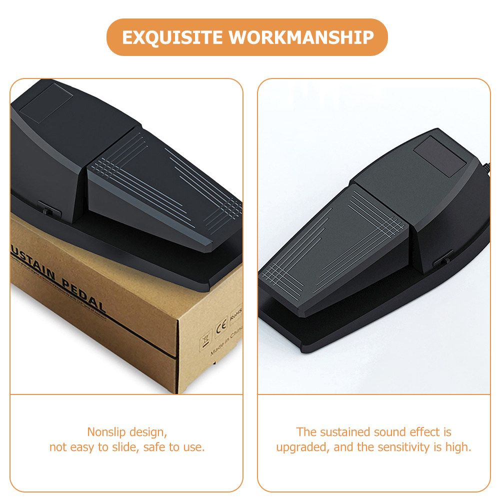 耐摩耗性ピアノサステインペダル プロ仕様 耐久性のある滑り止 - Piano Sustain Pedal のレビューと価格
