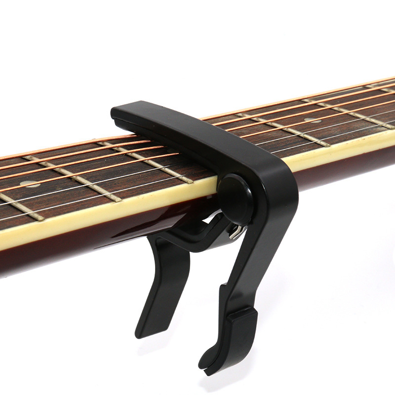 メタルギターカポ アコースティックエレクトリックギター用 シ - Guitar Capo Clip のレビューと価格