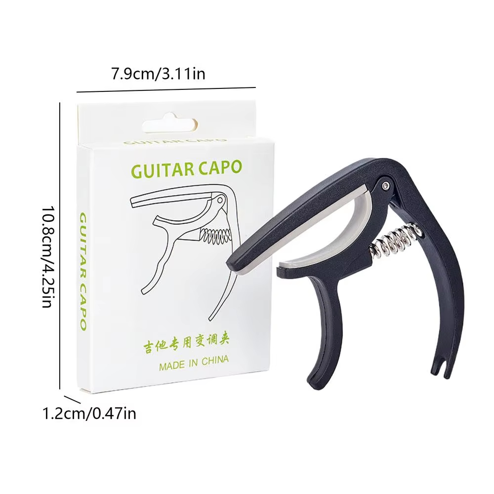 ポータブルプラスチックギターカポアコースティッククラシックエ - Guitar Capo Clip のレビューと価格