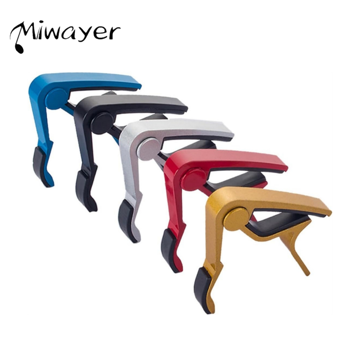 Miwayer ギターカポ - 精密チューニング、ブザーフリ - Guitar Capo Clip のレビューと価格