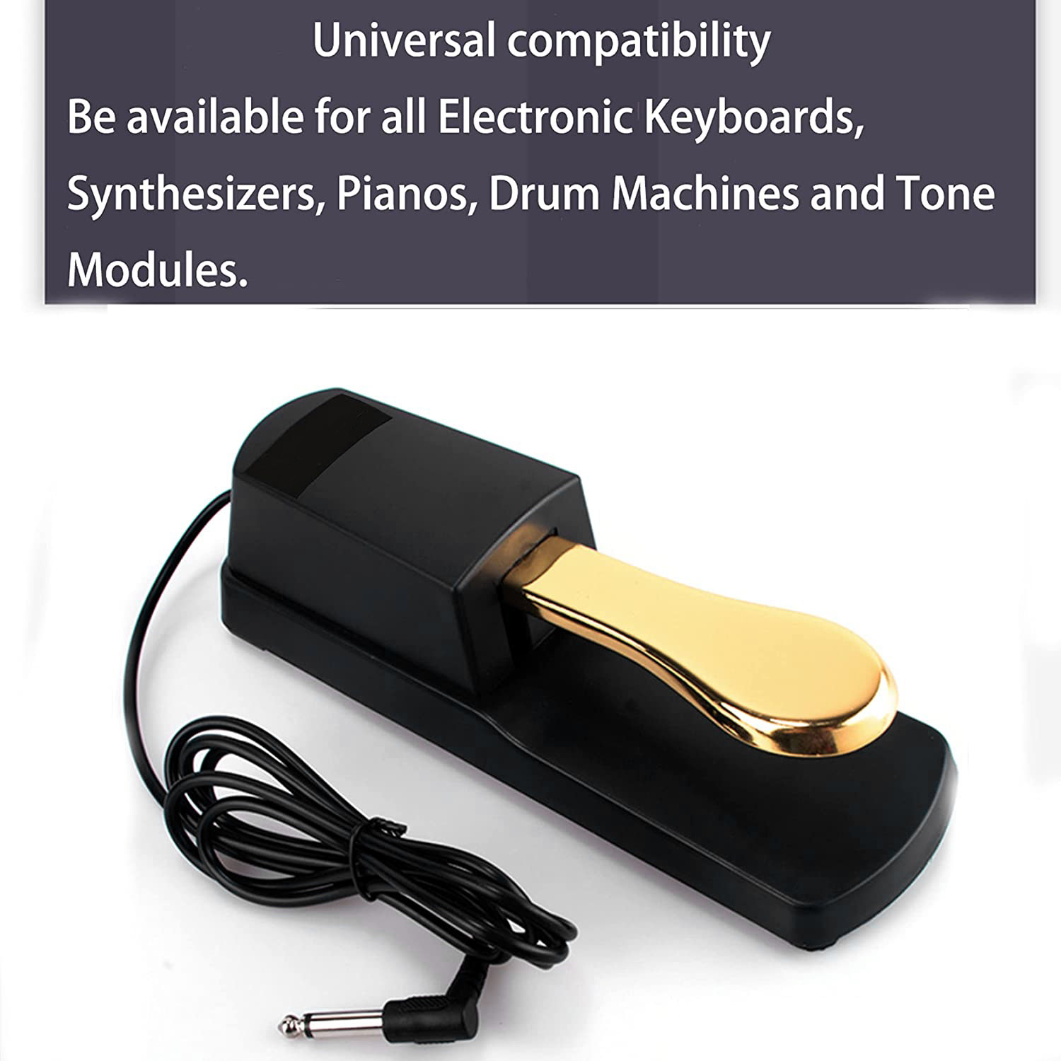 優れたユニバーサルサステインペダル、滑り止めペダル、耐久性が - Piano Sustain Pedal のレビューと価格