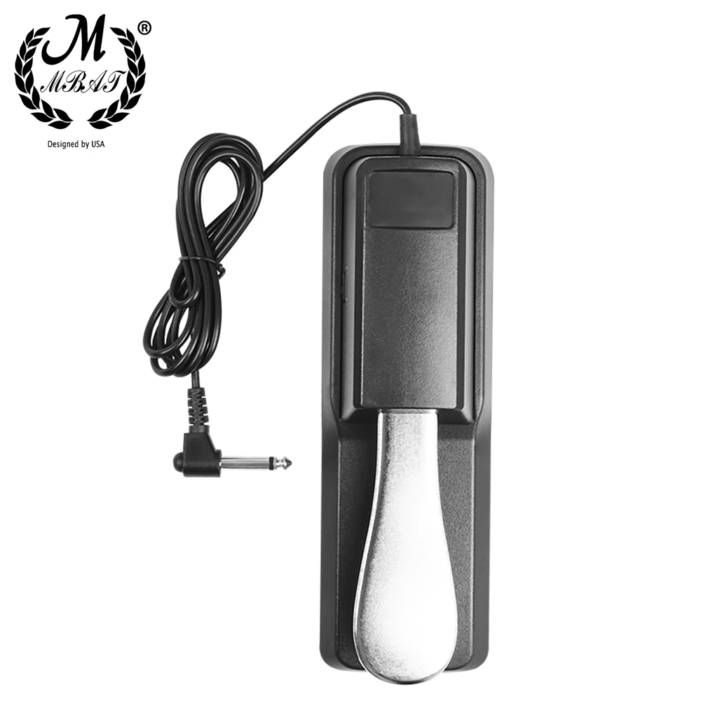 M MBAT 高品質ピアノキーボードサステインダンパーペダル - Piano Sustain Pedal のレビューと価格