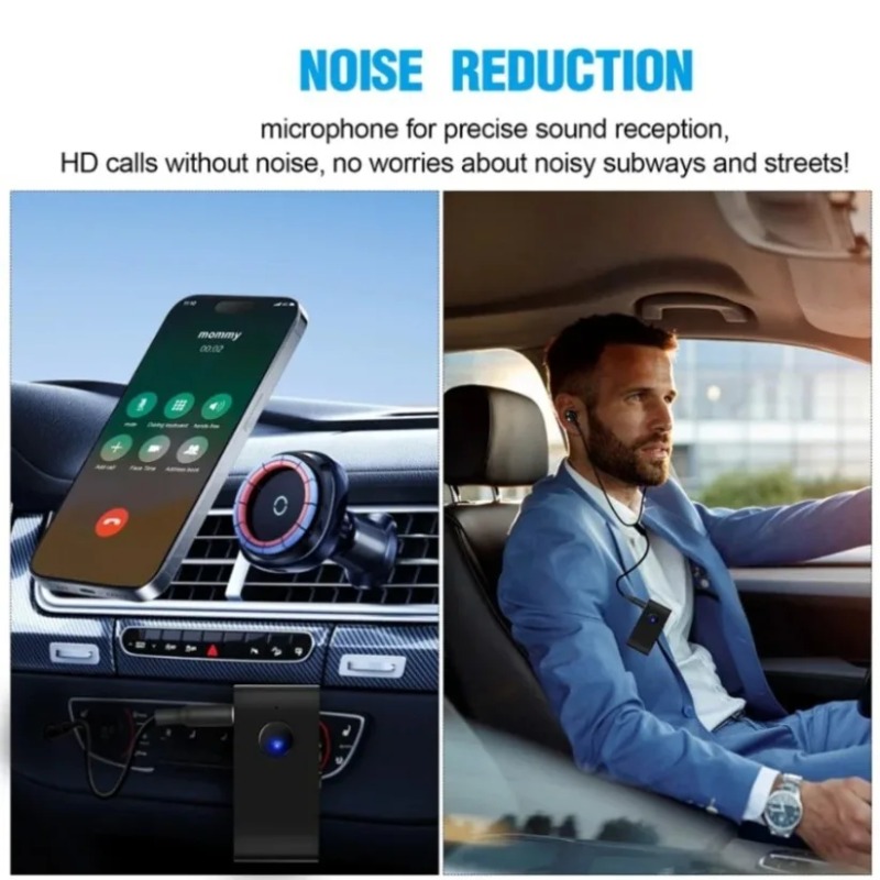 Bluetooth 5.0オーディオレシーバー、有線イヤホン - Audio Music Car のレビューと価格