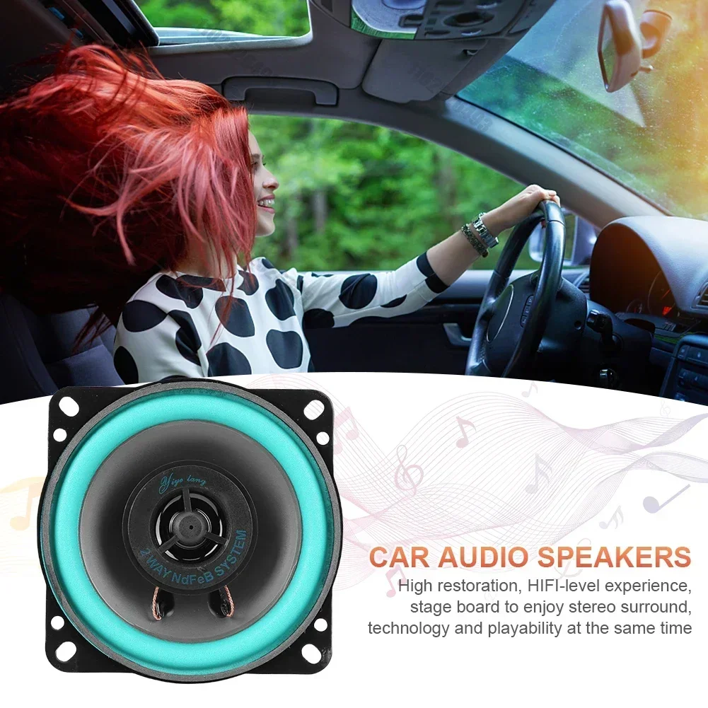 4/5/6.5 インチ車同軸スピーカー HiFi 車のドアサ - Audio Music Car のレビューと価格