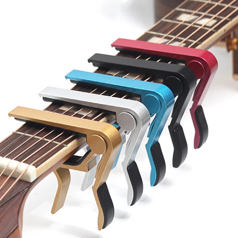 1/2 個ギターカポアコースティッククラシックエレキギターア - Guitar Capo Clip のレビューと価格