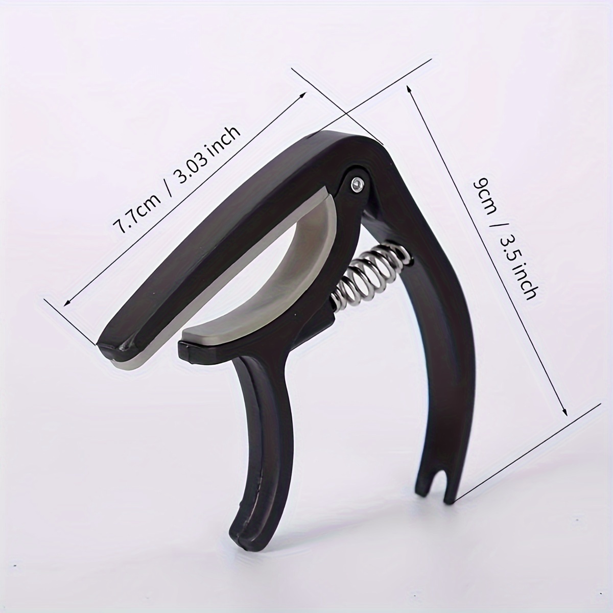耐久性のある木製ギターカポチューニングクリップフォークギター - Guitar Capo Clip のレビューと価格