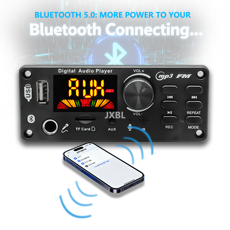 80W Bluetooth 5.0 MP3 デコーダーボード - Audio Music Car のレビューと価格