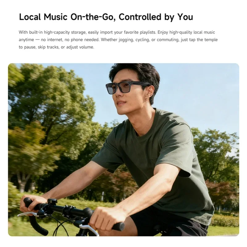 OnePlus AI スマートグラス 8K HD 調光式 多 - Audio To Music のレビューと価格