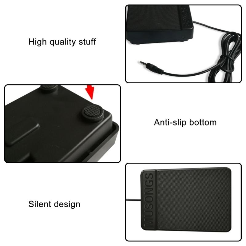 電子ピアノアクセサリー ピアノ用ペダル 電子キーボードペダル - Piano Sustain Pedal のレビューと価格