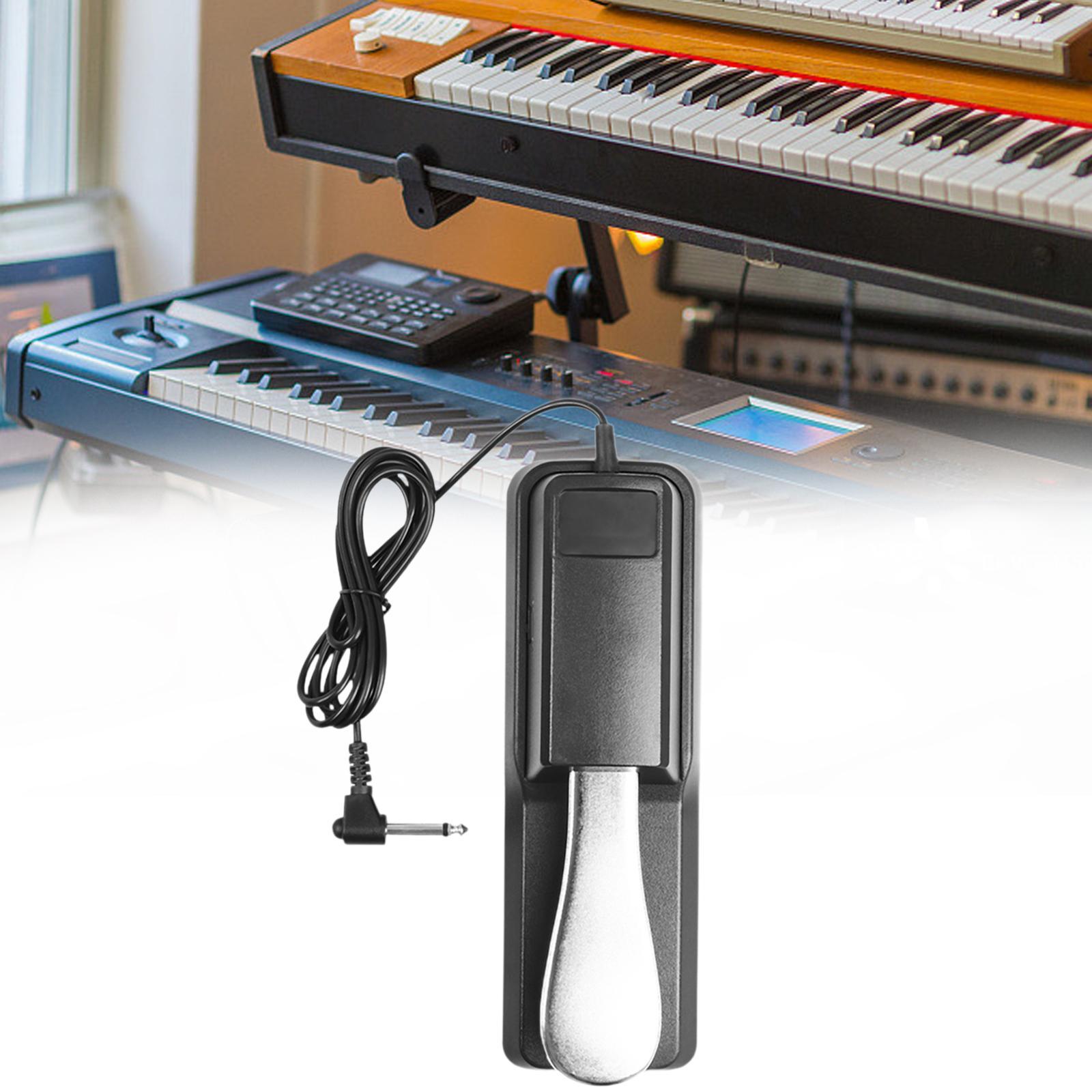 プロのサポートペダル,シンセサイザー,電動ピアノ,キーボード - Piano Sustain Pedal のレビューと価格