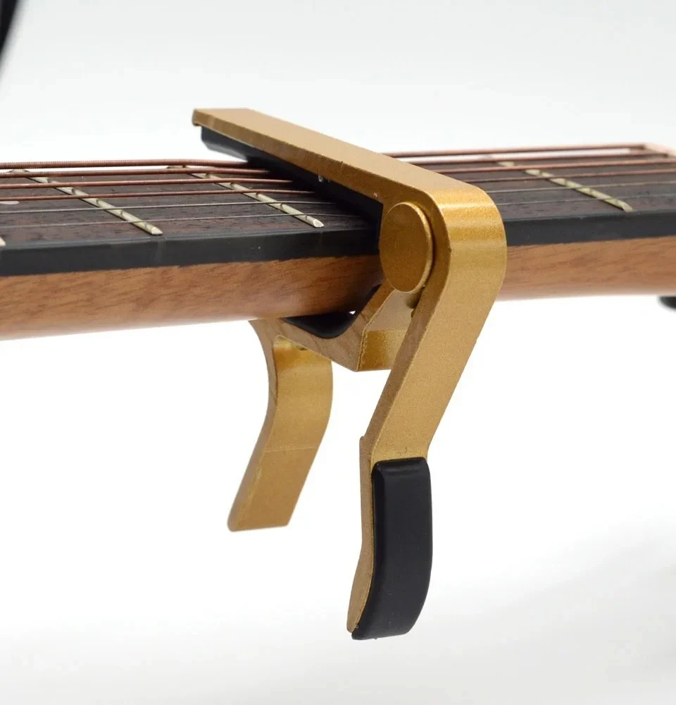 アルミニウム合金ギターカポアクセサリー,クイックチェンジクラ - Guitar Capo Clip のレビューと価格