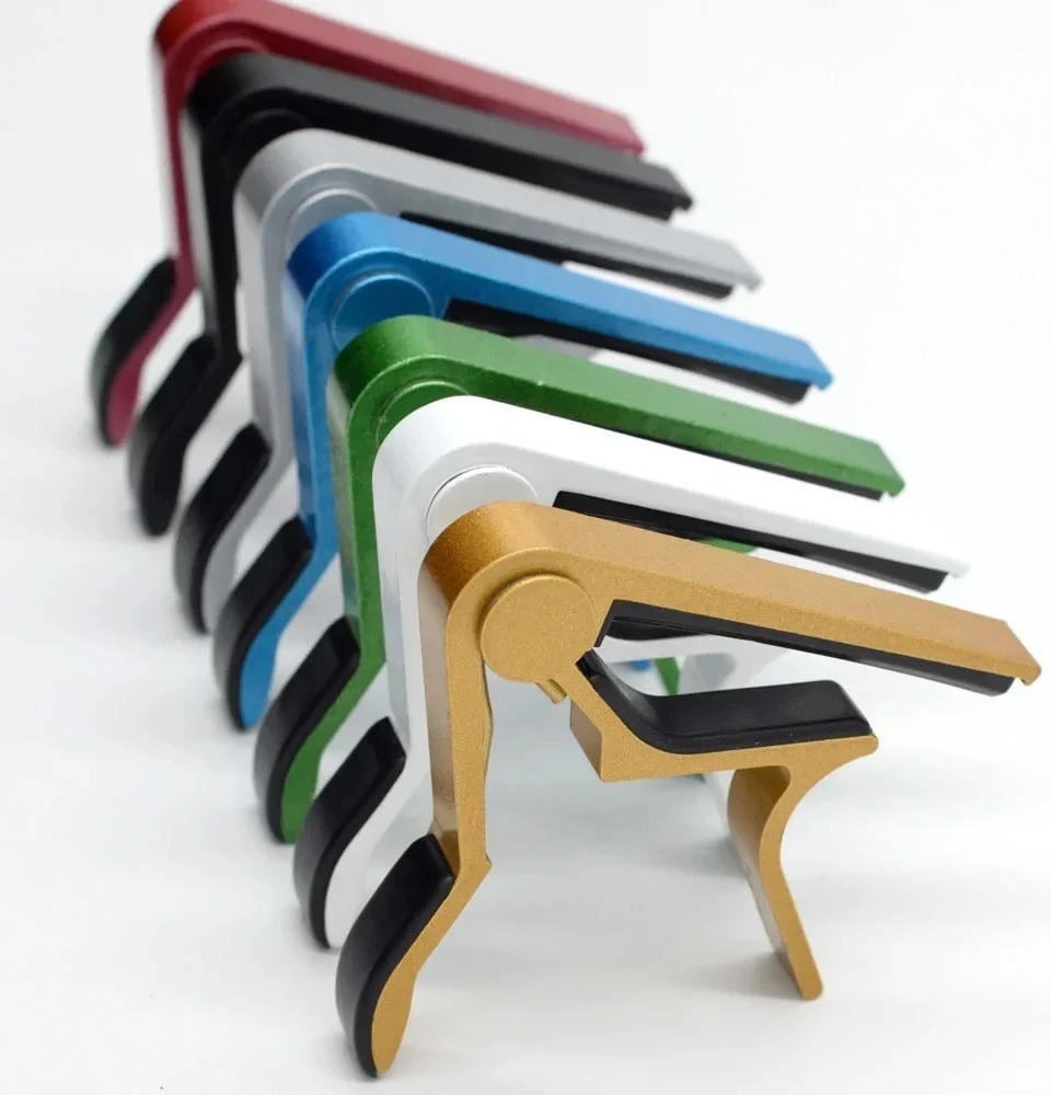 アルミニウム合金ギターカポアクセサリー,クイックチェンジクラ - Guitar Capo Clip のレビューと価格