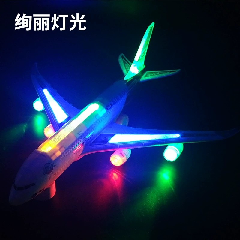 A380 飛行機大型電動模型飛行機おもちゃ、サウンドとライト - Audio Music Car のレビューと価格