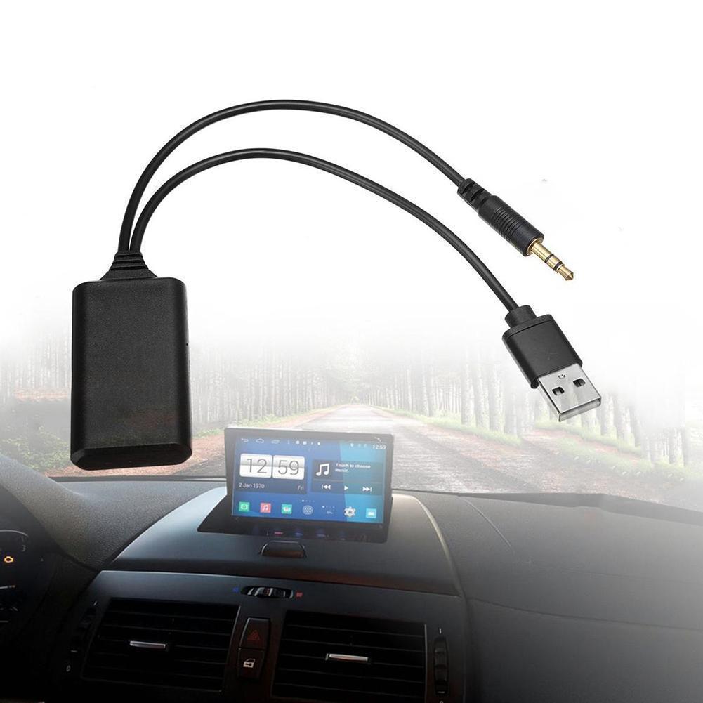 車用ワイヤレスBluetoothケーブルアダプターレシーバー - Audio Music Car のレビューと価格